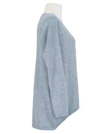 Pullover Oversize in hellgrau von Selected Touch