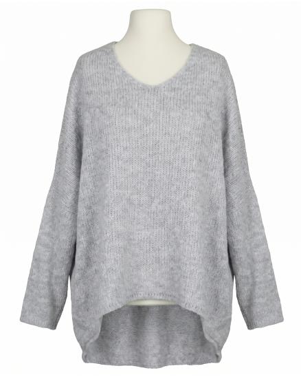 Pullover Oversize in hellgrau von IMPRESS