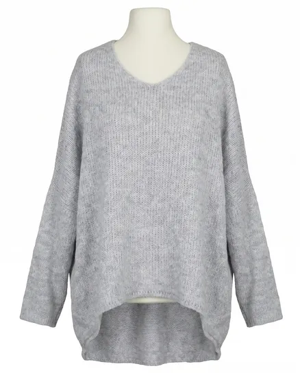 Pullover Oversize in hellgrau von IMPRESS
