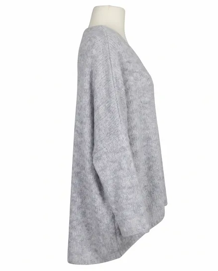 Pullover Oversize in hellgrau von IMPRESS