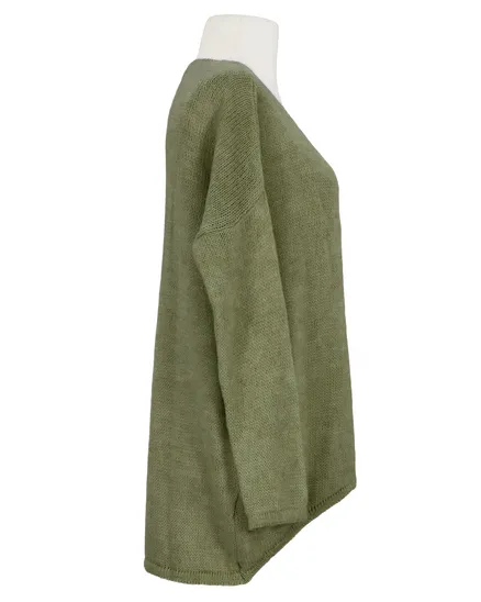 Pullover Oversize in khaki von Selected Touch