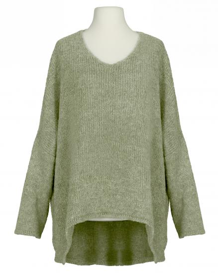 Pullover Oversize in khaki von IMPRESS