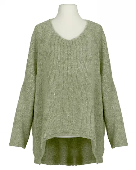 Pullover Oversize in khaki von IMPRESS