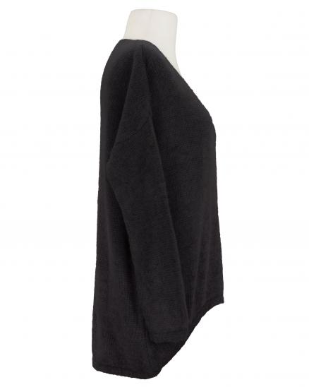 Pullover Oversize in schwarz von Selected Touch