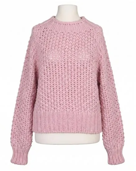 Pullover Perlmuster in rosa von Style Touch