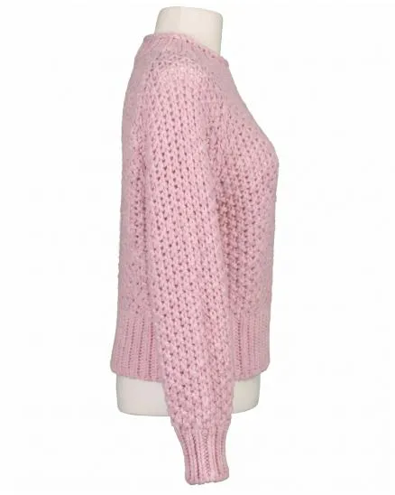 Pullover Perlmuster in rosa von Style Touch