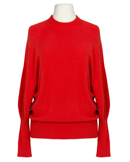 Pullover Softstrick in rot von Made in Italy
