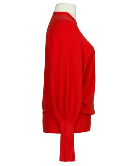 Pullover Softstrick in rot von Made in Italy