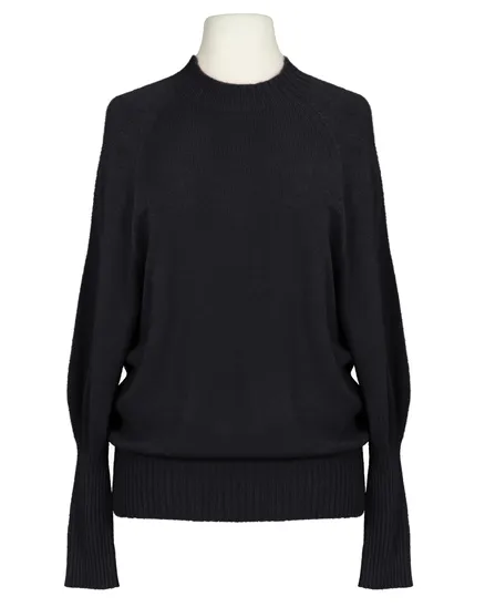 Pullover Softstrick in schwarz von Made in Italy
