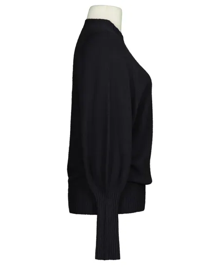 Pullover Softstrick in schwarz von Made in Italy