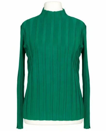 Pullover Stehkragen in smaragdgr�n von Moda Milano