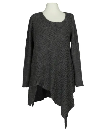 Pullover Tunika Stil in anthrazit von Amandine