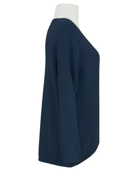 Pullover V-Ausschnitt in blau von Selected Touch