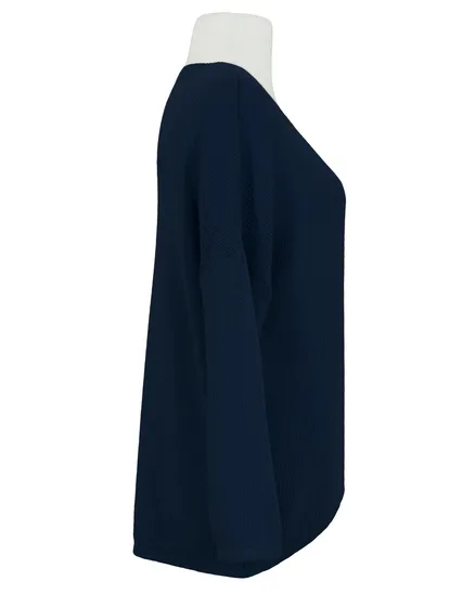 Pullover V-Ausschnitt in dunkelblau von Selected Touch