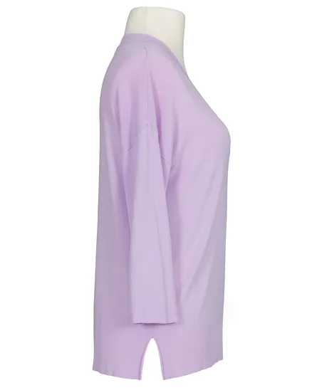 Pullover V-Ausschnitt in lila von sevenday
