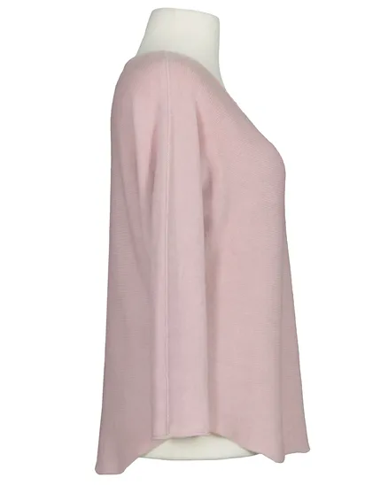 Pullover V-Ausschnitt in rosa von Made in Italy
