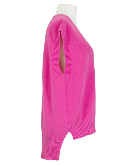 Pullunder V-Ausschnitt in pink von Made in Italy