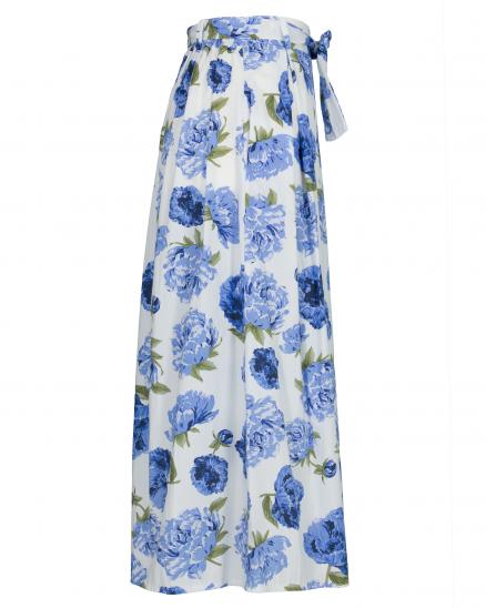 Rock Floral in blau von Made in Italy