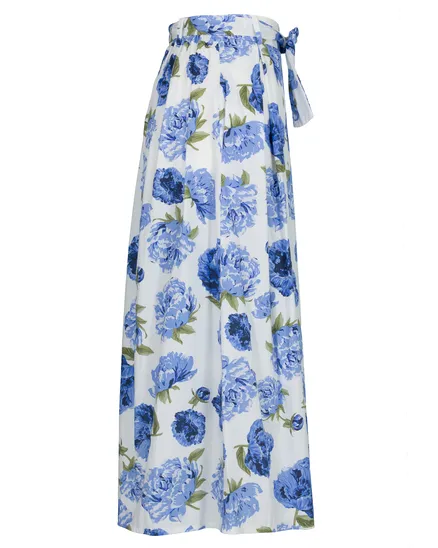 Rock Floral in blau von Made in Italy