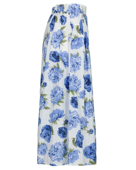 Rock Floral in blau von Made in Italy
