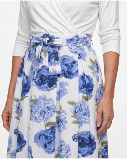 Rock Floral in blau von Made in Italy