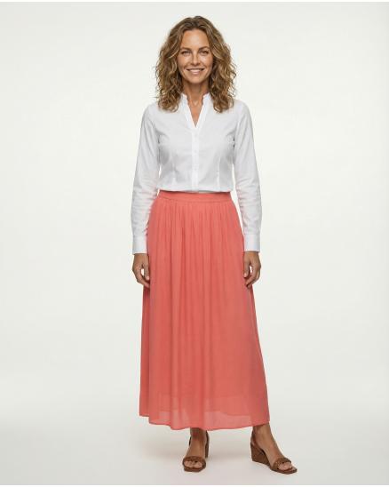 Rock Satin in koralle von Selected Touch