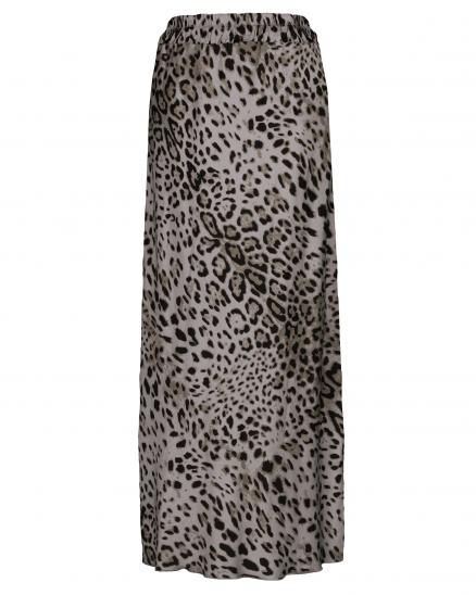 Rock Satin Leoprint in braun von Selected Touch