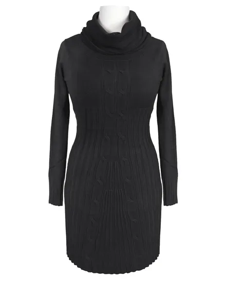 Rollkragen Longpullover in schwarz von Minority
