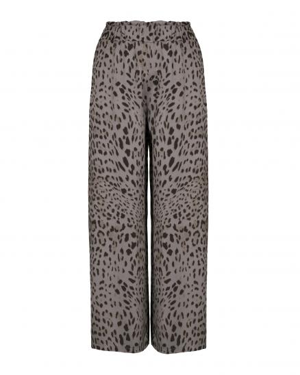 Satinhose mit Seide in braun von Style Touch