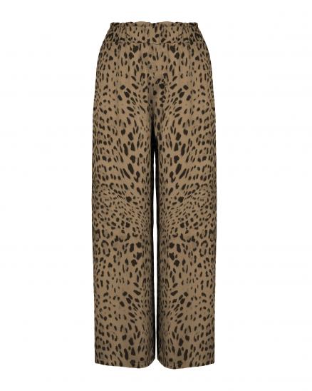 Satinhose mit Seide in camel von Style Touch