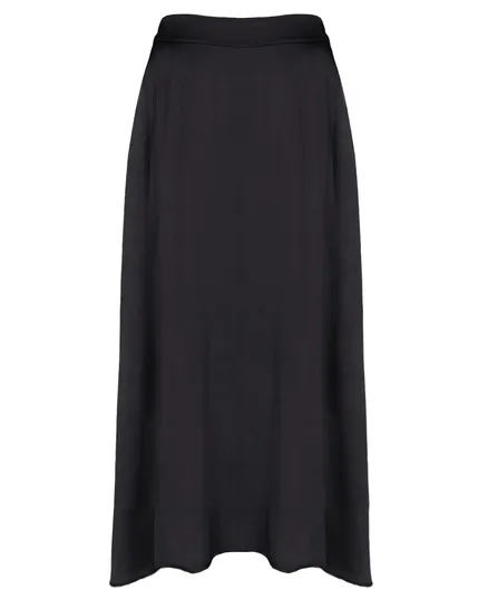 Satinrock A-Linie in schwarz von IMPRESS