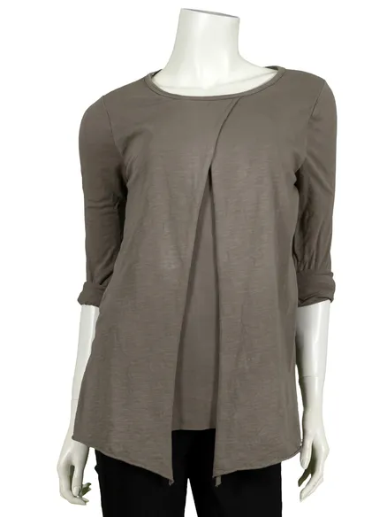 Shirt in braun von Diana