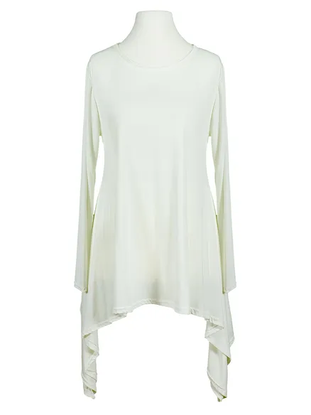 Shirt A-Linie in ecru von Carla Giannini
