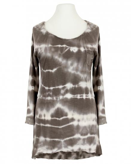 Shirt Batik in braun von Carla Giannini