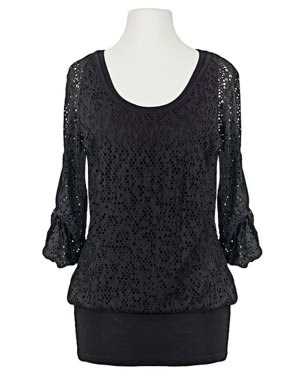 Shirt Cut Out in schwarz von Creative