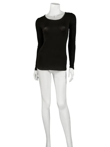 Shirt langarm in schwarz von RESTART