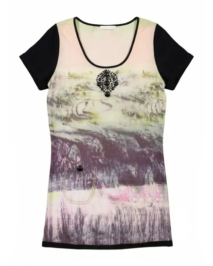 Jersey Shirt Batik in bunt von Soggo Paris