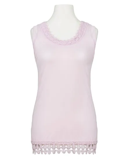 Top mit Spitze in rosa von RESTART