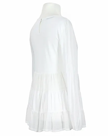 Shirt mit Volant in wei� von Selected Touch