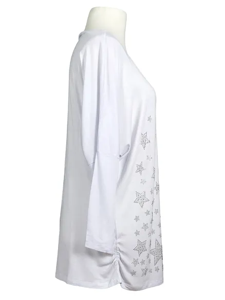 Shirt Sterne in wei� von To Shine