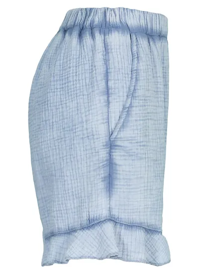 Shorts Musselin in blau von Selected Touch