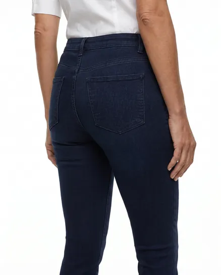 Skinny Hose Stretch in blau von N.Carter
