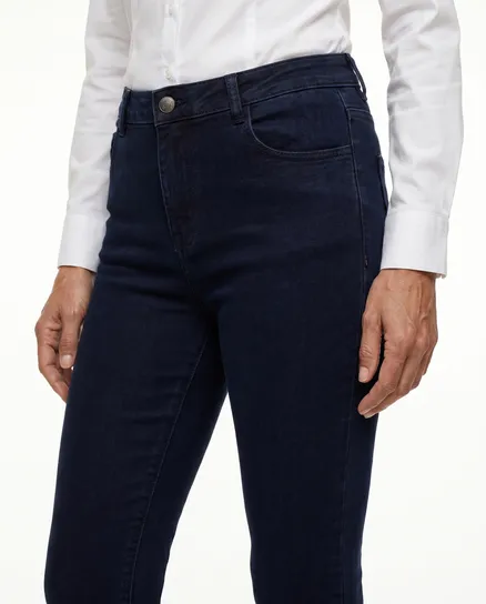 Skinny Hose Stretch in blau von N.Carter