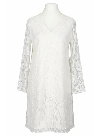 Spitzenkleid in ecru von Respect