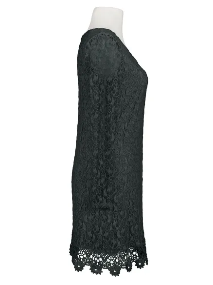Spitzentunika in schwarz von Spaziodonna