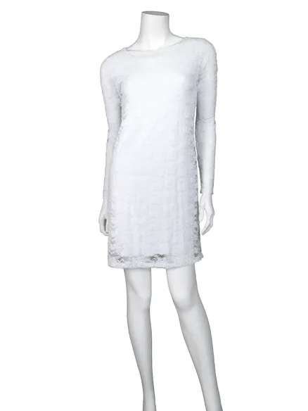 Spitzentunika in wei� von fashion made in italy