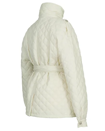 Steppjacke mit Schm�ckkn�pfen in creme von Made in Italy