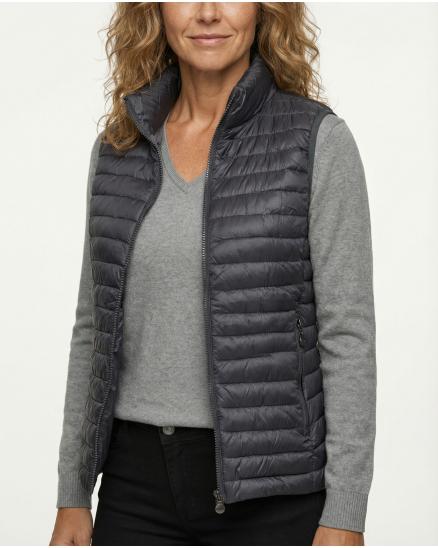 Steppweste in anthrazit von Honey Winter