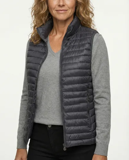 Steppweste in anthrazit von Honey Winter