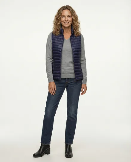 Steppweste in blau von Honey Winter